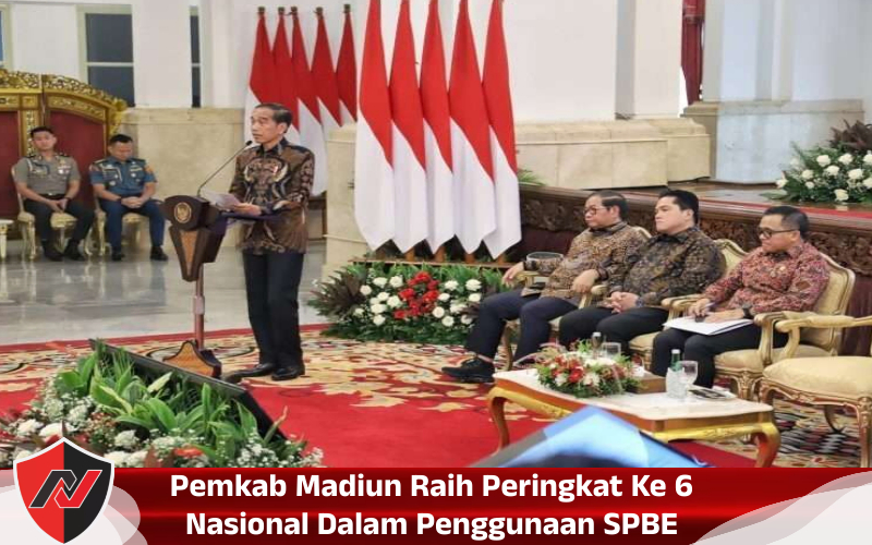 Pemkab Madiun Raih Peringkat Ke 6 Nasional Dalam Penggunaan&nbsp;SPBE