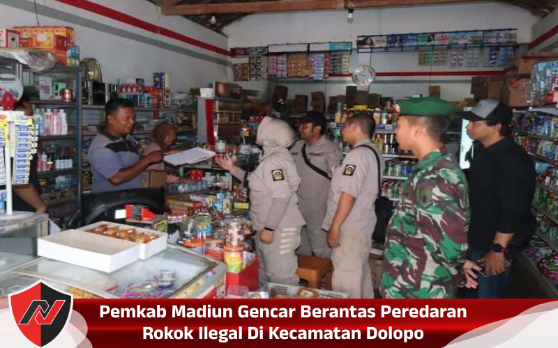 Pemkab Madiun Gencar Berantas Peredaran Rokok Ilegal Di Kecamatan&nbsp;Dolopo