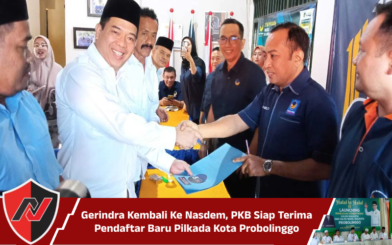 Gerindra Kembali Ke Nasdem, PKB Siap Terima Pendaftar Baru Pilkada Kota Probolinggo