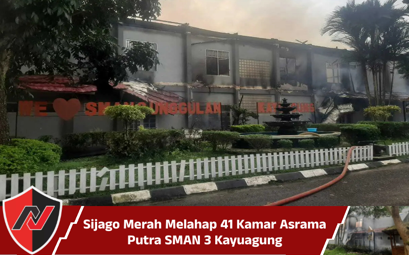Sijago Merah Melahap 41 Kamar Asrama Putra SMAN 3&nbsp;Kayuagung