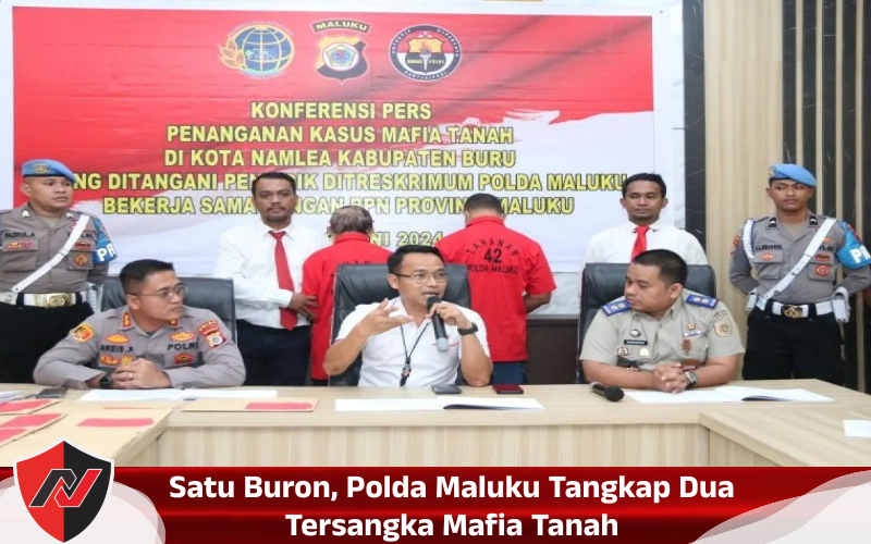 Satu Buron, Polda Maluku Tangkap Dua Tersangka Mafia&nbsp;Tanah
