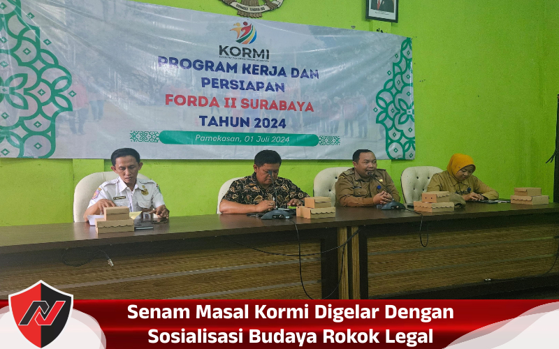 Senam Masal Kormi Digelar Dengan Sosialisasi Budaya Rokok&nbsp;Legal