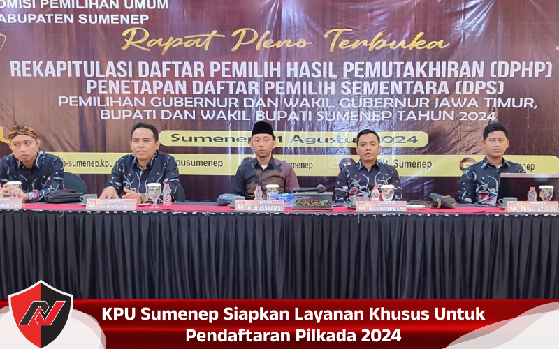 KPU Sumenep Siapkan Layanan Khusus Untuk Pendaftaran Pilkada&nbsp;2024