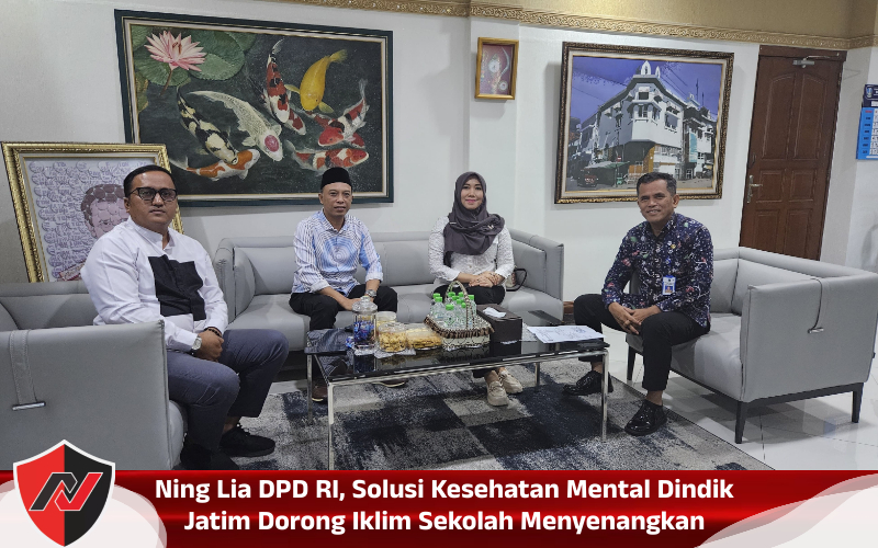 Ning Lia DPD RI, Solusi Kesehatan Mental Dindik Jatim Dorong Iklim Sekolah&nbsp;Menyenangkan