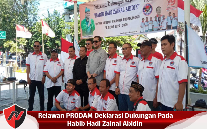 Relawan PRODAM Deklarasi Dukungan Pada Habib Hadi Zainal&nbsp;Abidin